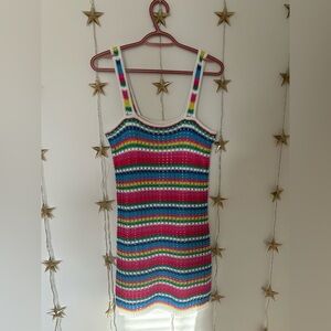 Rainbow Gap knitted dress (xs/s)